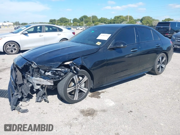 2023 Mercedes-Benz C 300 with VIN W1KAF4HB8PR110239, listed as a IAAI auction lot 41482344 with 30,947 mi miles and . Bid and sale history available at DreamBid. Image 16.