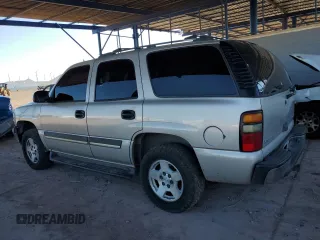 2005 Chevrolet Tahoe LS with VIN 1GNEC13V85R155366, listed as a Copart auction lot 60328405 with 421,272 mi miles and Salvage title. Bid and sale history available at DreamBid. Image 2.