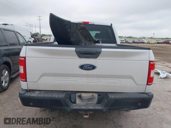 2018 Ford F-150 XL with VIN 1FTEW1E53JKE40749, listed as a IAAI auction lot 41993263 with 123,297 mi miles. Bid and sale history available at carsss.com. Image 17.