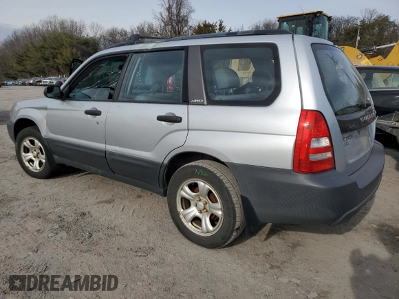 2003 Subaru Forester X with VIN JF1SG63603H754437, listed as a Copart auction lot 46406525 with 140,571 mi miles and Salvage Title. Bid and sale history available at carsss.com. Image 2.