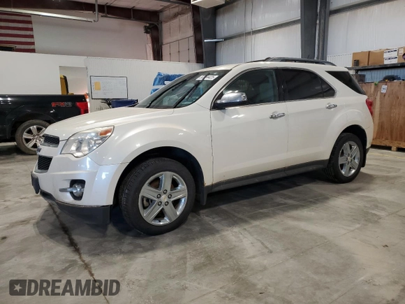 2014 Chevrolet Equinox LTZ with VIN 1GNFLHEKXEZ116911, listed as a Copart auction lot 52024425 with 129,445 mi miles and Clean Title. Bid and sale history available at carsss.com. Image 1.