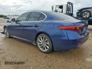 2021 Alfa Romeo Giulia with VIN ZARFAMAN6M7639186, listed as a Copart auction lot 58371745 with 46,162 mi miles and Salvage title. Bid and sale history available at DreamBid. Image 2.