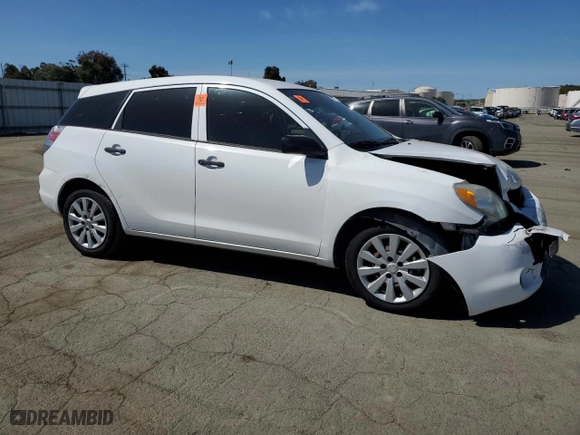 2008 Toyota Matrix STD with VIN 2T1KR32E98C692138, listed as a Copart auction lot 51977105 with 186,440 mi miles and Salvage Title. Bid and sale history available at carsss.com. Image 4.