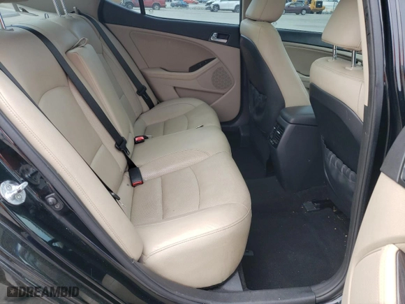 2015 Kia Optima EX with VIN 5XXGN4A78FG419059, listed as a Copart auction lot 47204785 with 0 mi miles and Salvage Title. Bid and sale history available at carsss.com. Image 10.