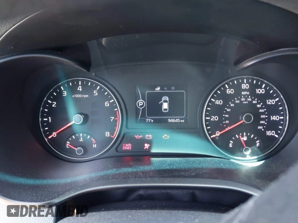 2016 Kia Optima LX with VIN 5XXGT4L33GG106342, listed as a IAAI auction lot 42272945 with 94,645 mi miles and . Bid and sale history available at DreamBid. Image 7.