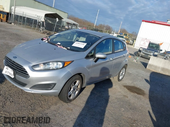 2017 Ford Fiesta SE with VIN 3FADP4EJ7HM140843, listed as a IAAI auction lot 41863146 with 1 mi miles. Bid and sale history available at carsss.com. Image 2.
