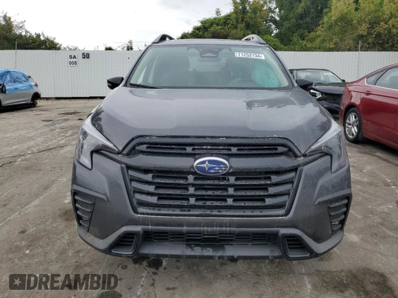 2023 Subaru Ascent Onyx with VIN 4S4WMAHD5P3433510, listed as a Copart auction lot 71253134 with 43,606 mi miles and Salvage title. Bid and sale history available at DreamBid. Image 5.