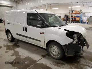 2022 Ram ProMaster City Wagon with VIN ZFBHRFAB6N6W38062, listed as a Copart auction lot 44829825 with 24,657 mi miles and Salvage Title. Bid and sale history available at carsss.com. Image 4.