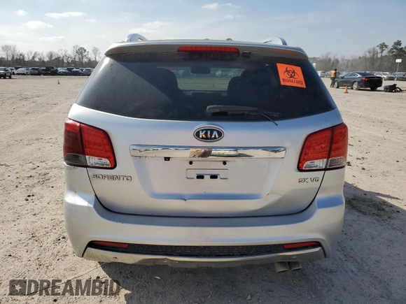 2011 Kia Sorento SX with VIN 5XYKW4A2XBG161449, listed as a Copart auction lot 45579955 with 182,616 mi miles and Clean Title. Bid and sale history available at carsss.com. Image 6.