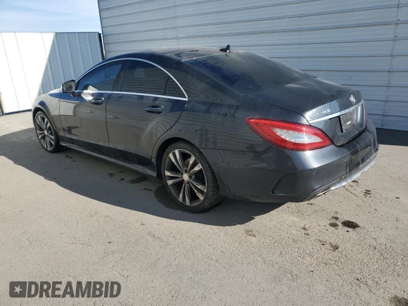 2016 Mercedes-Benz CLS 400 with VIN WDDLJ6FB7GA162742, listed as a Copart auction lot 50020555 with 85,154 mi miles and Clean title. Bid and sale history available at DreamBid. Image 2.