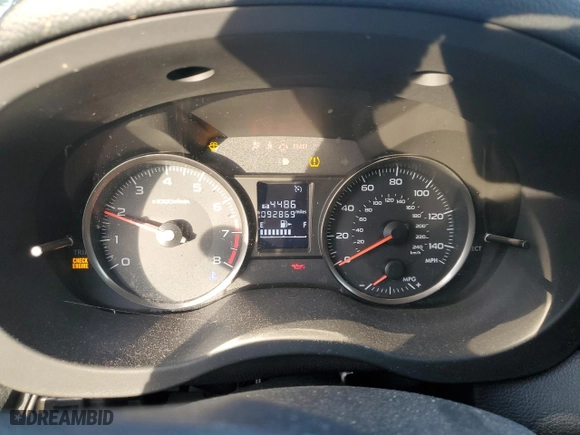 2016 Subaru Crosstrek Premium with VIN JF2GPABCXG9229915, listed as a Copart auction lot 46022345 with 92,869 mi miles and Salvage Title. Bid and sale history available at carsss.com. Image 9.