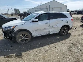 2018 Kia Sorento EX with VIN 5XYPH4A11JG398658, listed as a Copart auction lot 50079005 with 60,734 mi miles and Salvage title. Bid and sale history available at DreamBid. Image 1.