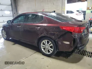 2013 Kia Optima EX with VIN 5XXGN4A7XDG186170, listed as a Copart auction lot 56256065 with 112,866 mi miles and Clean title. Bid and sale history available at DreamBid. Image 2.