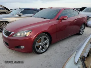 2012 Lexus IS 250 C with VIN JTHFF2C28C2523081, listed as a Copart auction lot 75138684 with Not provided miles and Salvage title. Bid and sale history available at DreamBid. Image 1.