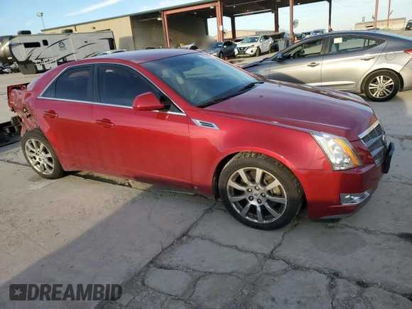 2008 Cadillac CTS AWD w/1SB with VIN 1G6DS57VX80172013, listed as a Copart auction lot 88729765 with 135,731 mi miles and Salvage Title. Bid and sale history available at carsss.com. Image 4.