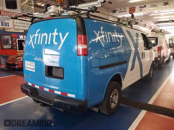 2017 Chevrolet Express Cargo z VIN 1GCWGAFF7H1248369, wystawiony jako IAAI lot #42844628 z przebiegiem 173 570 mil mil oraz . Historia ofert i sprzedaży dostępna na DreamBid. Obrazek 14.
