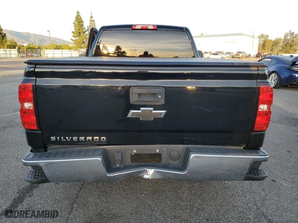 2018 Chevrolet Silverado 1500 Work Truck with VIN 1GCNCNEC4JZ323333, listed as a Copart auction lot 81500824 with 0 mi miles and Salvage Title. Bid and sale history available at carsss.com. Image 6.