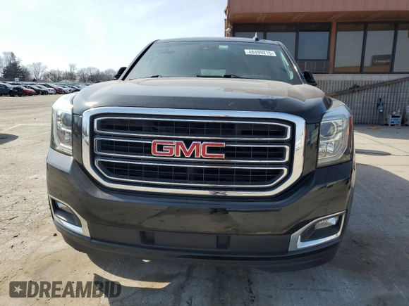 2017 GMC Yukon SLT with VIN 1GKS2BKC1HR217445, listed as a Copart auction lot 48499215 with 104,526 mi miles and Salvage Title. Bid and sale history available at carsss.com. Image 5.