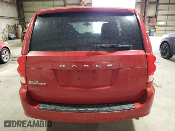 2015 Dodge Grand Caravan SXT with VIN 2C4RDGCG6FR685486, listed as a Copart auction lot 49596715 with 185,444 mi miles and Salvage Title. Bid and sale history available at DreamBid. Image 6.