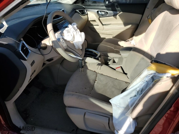 2015 Nissan Rogue S with VIN KNMAT2MT8FP501133, listed as a Copart auction lot 49784975 with 26,852 mi miles and Salvage Title. Bid and sale history available at carsss.com. Image 7.
