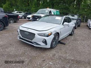 2019 Genesis G70 Advanced z VIN KMTG44LA4KU025432, wystawiony jako IAAI lot #42314340 z przebiegiem 109 629 mil mil oraz . Historia ofert i sprzedaży dostępna na DreamBid. Obrazek 17.