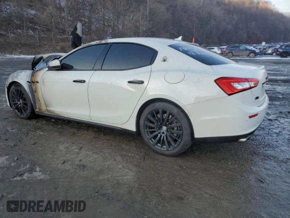 2017 Maserati Ghibli S Q4 z VIN ZAM57RTA9H1242491, wystawiony jako Copart lot #86700114 z przebiegiem Nie podano mil oraz Nie do naprawy. Historia ofert i sprzedaży dostępna na DreamBid. Obrazek 2.