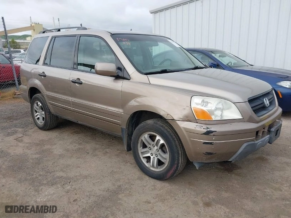 2004 Honda Pilot EX with VIN 2HKYF18594H523176, listed as a IAAI auction lot 41937743 with 310,344 mi miles. Bid and sale history available at carsss.com. Image 1.