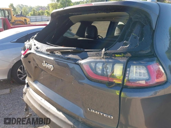 2021 Jeep Cherokee Limited with VIN 1C4PJLDX8MD179651, listed as a IAAI auction lot 42009341 with Not provided miles and . Bid and sale history available at DreamBid. Image 18.