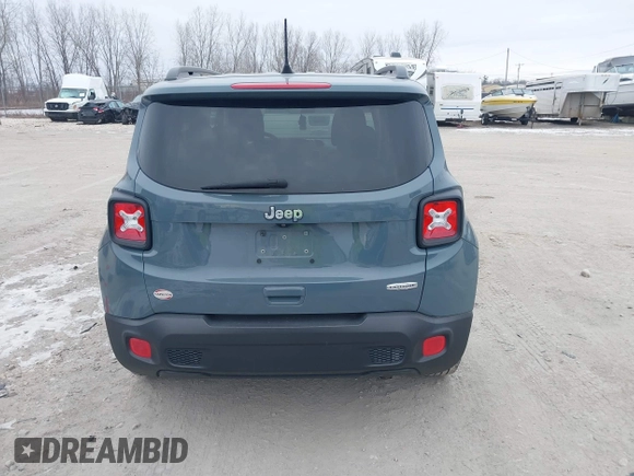 2018 Jeep Renegade Latitude with VIN ZACCJABB6JPJ06962, listed as a IAAI auction lot 41277869 with 87,915 mi miles. Bid and sale history available at carsss.com. Image 17.