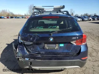 2015 BMW X1 xDrive35i with VIN WBAVM5C57FVV94724, listed as a Copart auction lot 46759315 with 97,532 mi miles and Salvage Title. Bid and sale history available at carsss.com. Image 6.