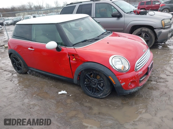 2012 MINI Hardtop with VIN WMWSU3C56CT540717, listed as a IAAI auction lot 41473583 with 103,245 mi miles and . Bid and sale history available at DreamBid. Image 1.