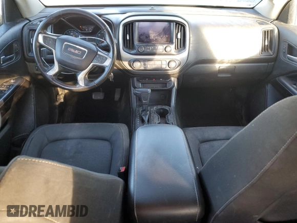 2017 GMC Canyon 2WD SLE with VIN 1GTG5CEA4H1149827, listed as a Copart auction lot 45521665 with 129,084 mi miles and Salvage Title. Bid and sale history available at carsss.com. Image 8.