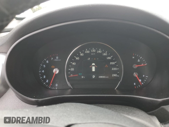 2016 Kia Sorento EX with VIN 5XYPHDA51GG173832, listed as a Copart auction lot 52921635 with 239,331 mi miles and Salvage Title. Bid and sale history available at carsss.com. Image 9.