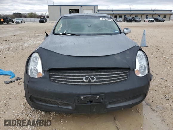 2004 Infiniti G35 Coupe w/Leather with VIN JNKCV54E34M801844, listed as a Copart auction lot 87820895 with 136,257 mi miles and Salvage Title. Bid and sale history available at carsss.com. Image 5.