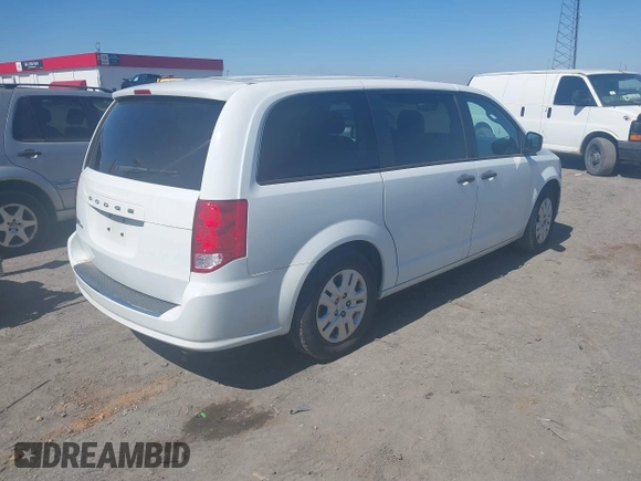 2020 Dodge Grand Caravan SE with VIN 2C4RDGBG1LR198242, listed as a IAAI auction lot 41759580 with 197,144 mi miles and . Bid and sale history available at DreamBid. Image 4.