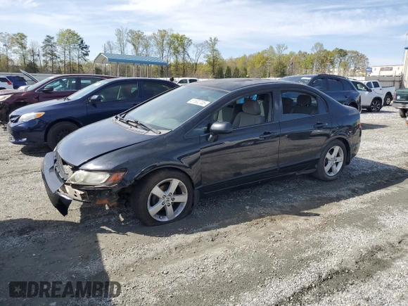 2008 Honda Civic LX with VIN 2HGFA16598H346895, listed as a Copart auction lot 51502705 with 261,390 mi miles and Salvage Title. Bid and sale history available at DreamBid. Image 1.
