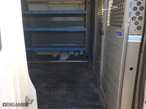 2011 Chevrolet Express Cargo Van with VIN 1GCWGFCA1B1107309, listed as a Copart auction lot 83418554 with 0 mi miles and Clean Title. Bid and sale history available at carsss.com. Image 10.