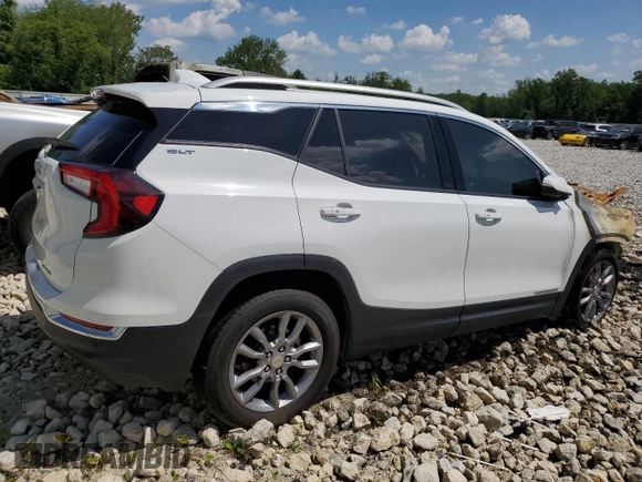 2022 GMC Terrain SLT with VIN 3GKALVEVXNL266203, listed as a Copart auction lot 60783525 with Not provided miles and Salvage title. Bid and sale history available at DreamBid. Image 3.
