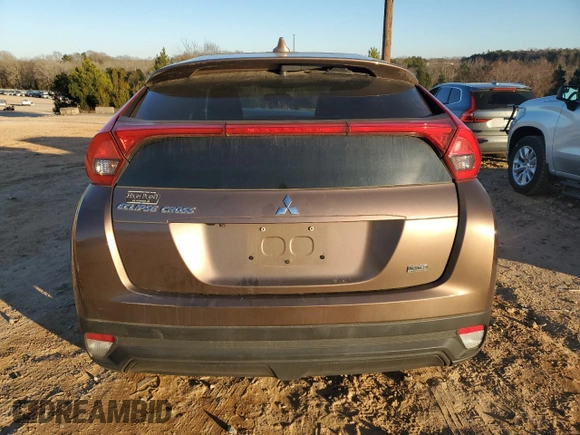 2020 Mitsubishi Eclipse Cross LE with VIN JA4AS4AA2LZ011864, listed as a Copart auction lot 87105804 with 51,835 mi miles and Salvage title. Bid and sale history available at DreamBid. Image 6.