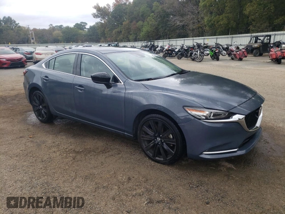2021 Mazda 6 Grand Touring Reserve with VIN JM1GL1WY2M1602598, listed as a Copart auction lot 78228134 with 23,381 mi miles and Clean Title. Bid and sale history available at DreamBid. Image 4.