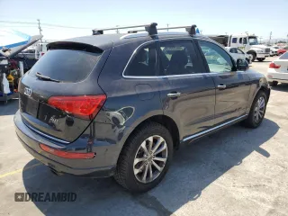 2015 Audi Q5 Premium Plus with VIN WA1LFAFP9FA066937, listed as a Copart auction lot 56523795 with 64,090 mi miles and Salvage title. Bid and sale history available at DreamBid. Image 3.
