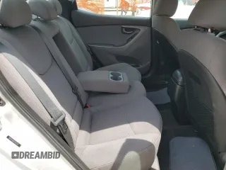 2015 Hyundai Elantra SE with VIN 5NPDH4AE6FH651267, listed as a Copart auction lot 54193205 with 111,874 mi miles and Salvage Title. Bid and sale history available at DreamBid. Image 10.