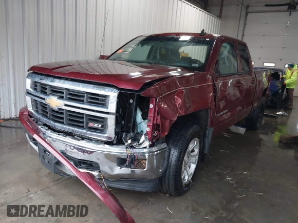 2015 Chevrolet Silverado 1500 LT with VIN 1GCVKREC1FZ184196, listed as a IAAI auction lot 41246741 with 108,028 mi miles and . Bid and sale history available at DreamBid. Image 2.
