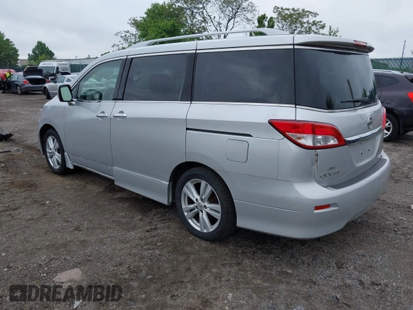 2011 Nissan Quest SL z VIN JN8AE2KPXB9012347, wystawiony jako IAAI lot #42204614 z przebiegiem 138 298 mil mil oraz . Historia ofert i sprzedaży dostępna na DreamBid. Obrazek 3.