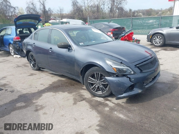 2011 Infiniti G25 Sedan x with VIN JN1DV6AR5BM652999, listed as a IAAI auction lot 41958506 with 41,516 mi miles. Bid and sale history available at carsss.com. Image 1.