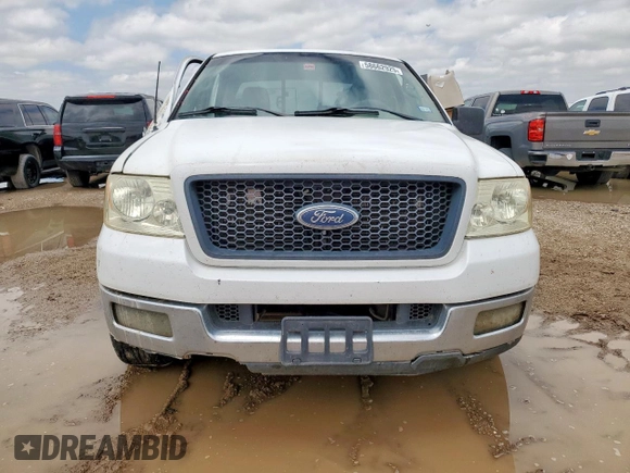 2005 Ford F-150 XLT с VIN 1FTPX12515NA54023, выставлен на аукционе Copart как лот 58662925 с пробегом 190 403 миль миль и Списание • Salvage title. История ставок и продаж доступна на DreamBid. Изображение 5.