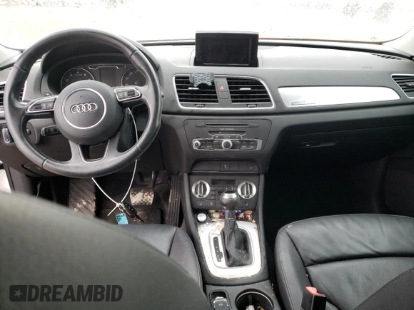 2015 Audi Q3 2.0T Premium Plus with VIN WA1EFCFS3FR000975, listed as a Copart auction lot 69499682 with 93,061 mi miles. Bid and sale history available at carsss.com. Image 8.