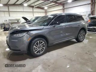 2021 Lincoln Corsair Standard z VIN 5LMCJ1C9XMUL16376, wystawiony jako Copart lot #83011434 z przebiegiem 28 016 mil mil oraz Szkoda całkowita • Salvage title. Historia ofert i sprzedaży dostępna na DreamBid. Obrazek 1.