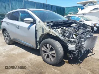 2020 Nissan Murano SV z VIN 5N1AZ2BJ2LN104830, wystawiony jako IAAI lot #42235584 z przebiegiem 94 985 mil mil oraz . Historia ofert i sprzedaży dostępna na DreamBid. Obrazek 1.