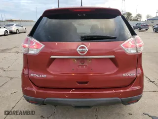 2016 Nissan Rogue S with VIN KNMAT2MV5GP643698, listed as a Copart auction lot 78481404 with 152,846 mi miles and Salvage Title. Bid and sale history available at carsss.com. Image 6.